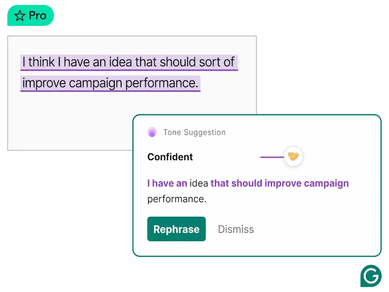 Free AI toos Grammerly checked spelling correction